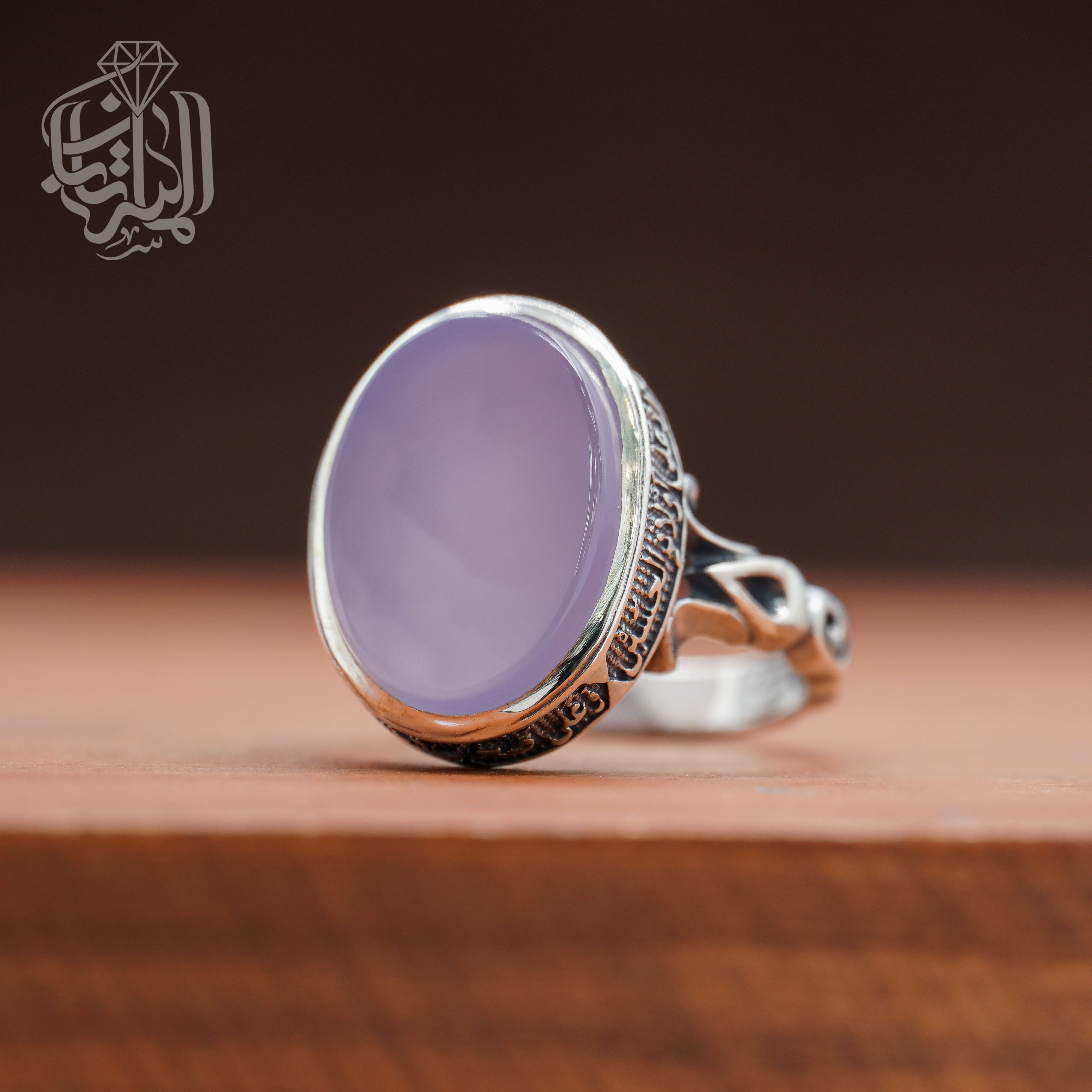 انگشتر عقیق کبود کد 212