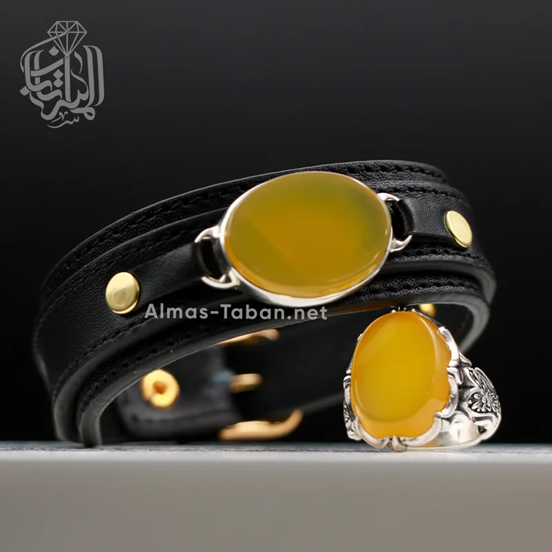 ست انگشتر و دستبند شرف الشمس کد 17۱