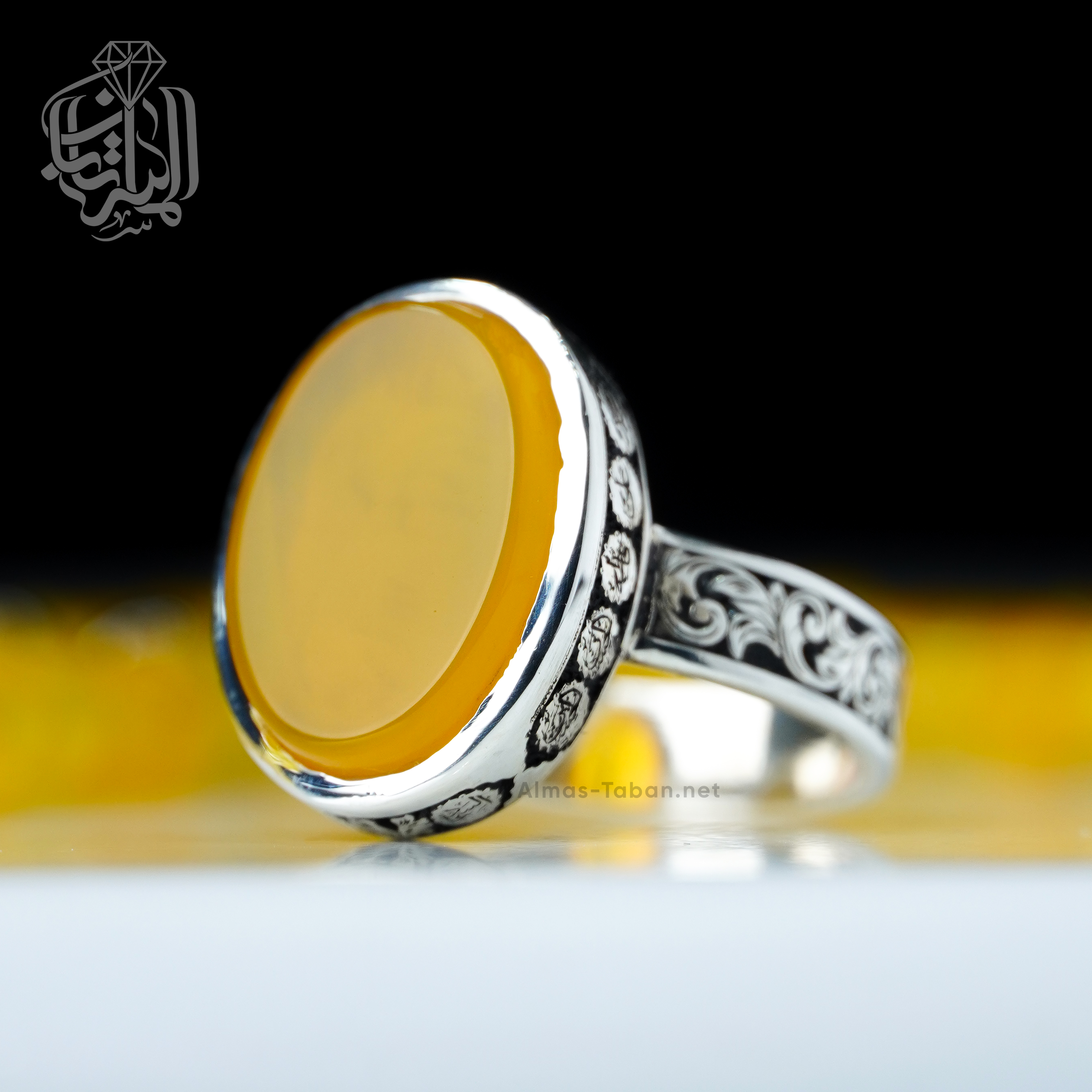 انگشتر دست ساز شرف الشمس کد 95