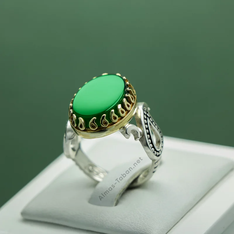 انگشتر عقیق کد 04 (جشنواره روز پدر)