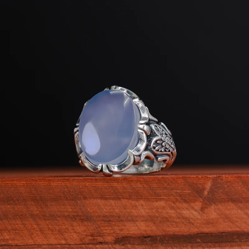 انگشتر عقیق کبودیمنی (کد 41 جشنواره)