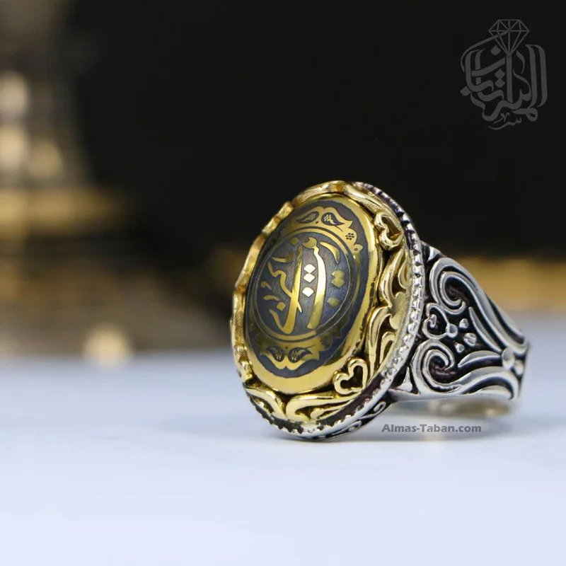 انگشتر مردانه حدید صینی کد 2283