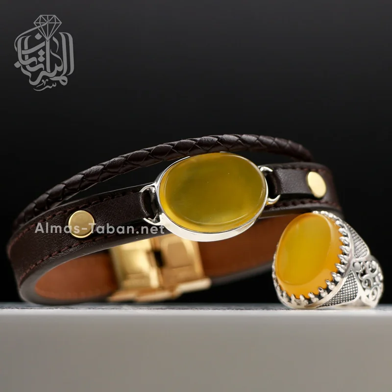 ست انگشتر و دستبند شرف الشمس کد 17۴