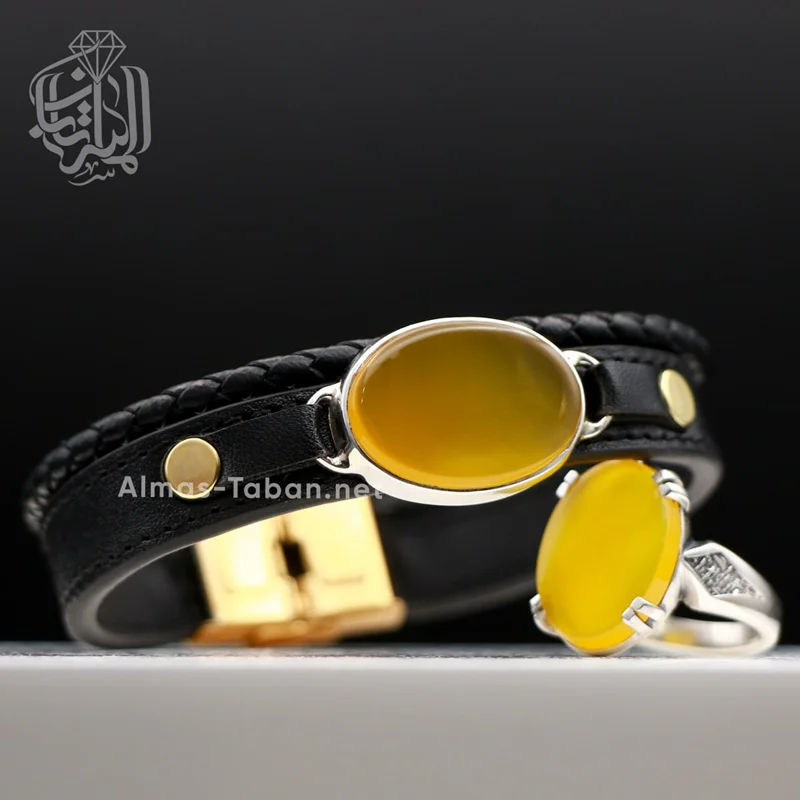 ست انگشتر و دستبند شرف الشمس کد 17۲