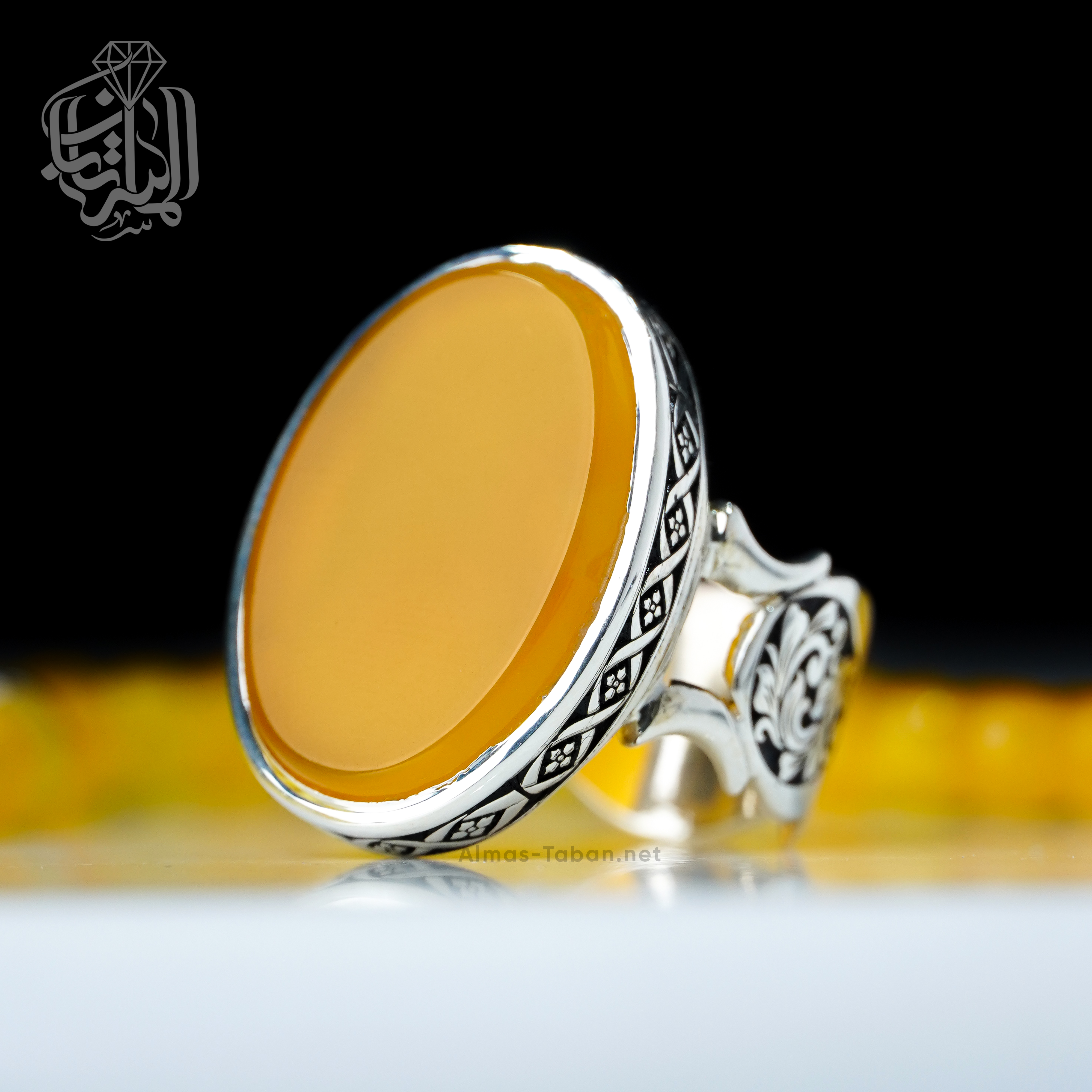 انگشتر دست ساز شرف الشمس کد 98