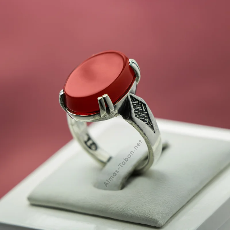 انگشتر عقیق کد 13 (جشنواره روز پدر)