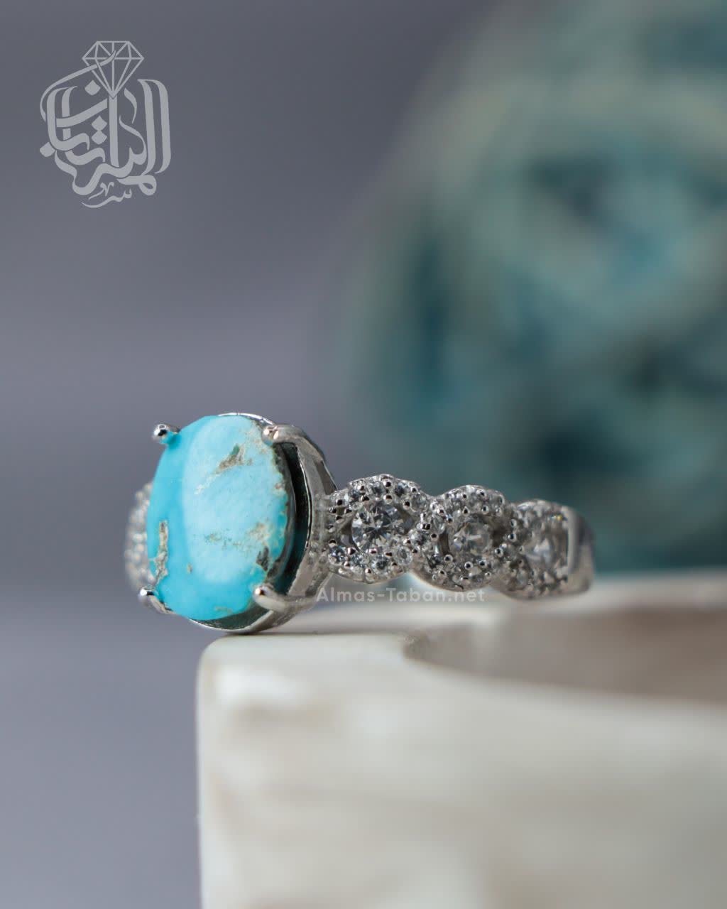 انگشتر زنانه فیروزه نیشابوری کد 712