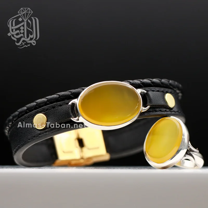 ست انگشتر و دستبند شرف الشمس کد 17۳