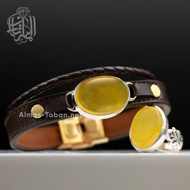 ست انگشتر و دستبند شرف الشمس کد 175