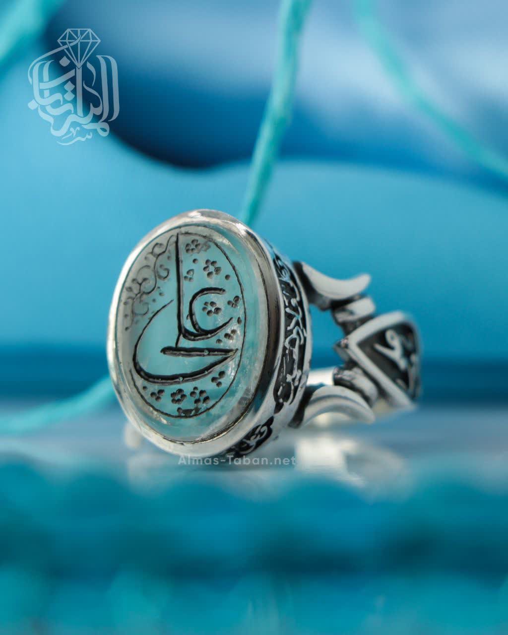 انگشتر مردانه دُر فیروزه کد 2905