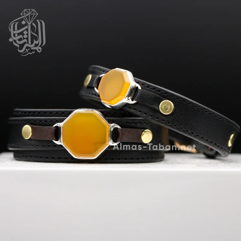 ست زنانه و مردانه دستبند شرف الشمس کد 149
