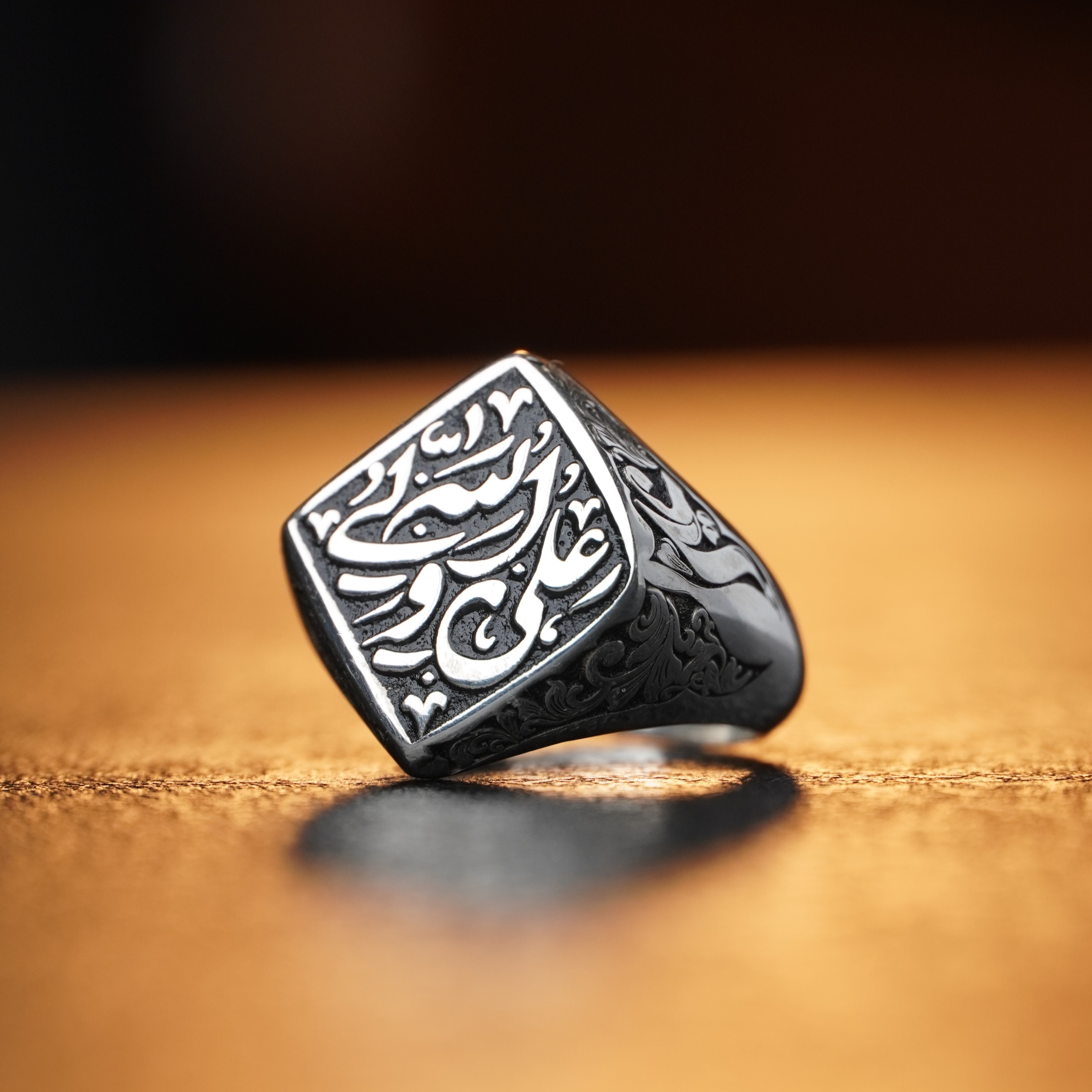 انگشتر مردانه طرح نقطه کد 1316