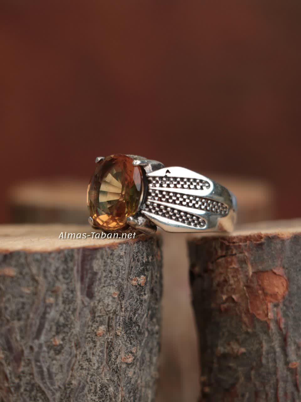 انگشتر مردانه الکساندریت کد 2913